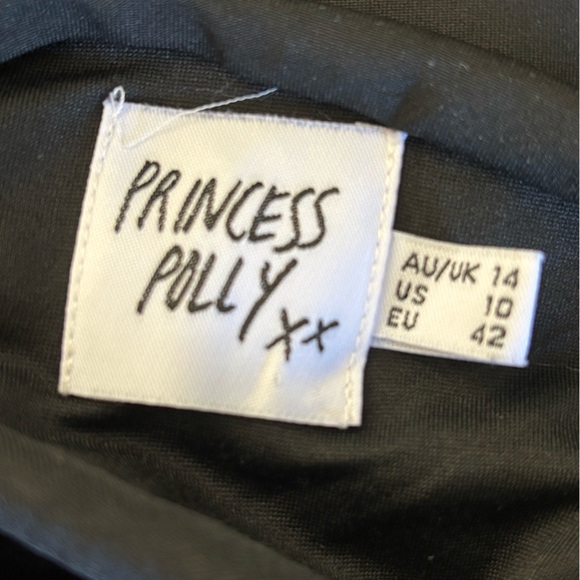 Princess Polly | Dayrell Black Bodysuit with Pearl Trim - Picture 10 of 11